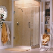 FRAMLESS L SHOWERDOOR